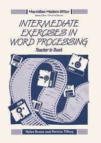 Enlarge image Cover: Intermediate Exercises in Word Processing: Tchrs' - Palgrave Macmillan