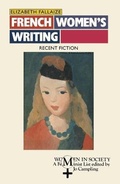 Cover: French Women's Writing - Palgrave Macmillan