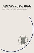 Cover: ASEAN into the 1990s - Palgrave Macmillan