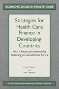 Cover: Strategies for Health Care Finance - Palgrave Macmillan