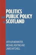 Cover: Politics and Public Policy in Scotland - Palgrave Macmillan