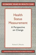 Cover: Health Status Measurement - Palgrave Macmillan