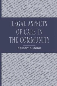 Abbildung von: Legal Aspects of Community Care - Palgrave Macmillan