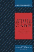 Cover: Antenatal Care - Palgrave Macmillan