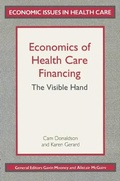 Cover: Economics of Health Care Financing - Palgrave Macmillan