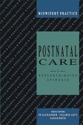 Cover: Postnatal Care - Palgrave Macmillan