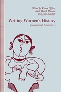 Cover: Writing Women's History - Palgrave Macmillan
