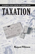 Cover: Taxation - Palgrave Macmillan