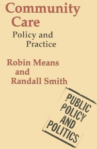 Enlarge image Cover: Community Care - Palgrave Macmillan
