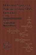 Cover: Molecular Aspects of Anticancer Drug/DNA Interactions: v. 1 - Palgrave Macmillan