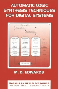 Enlarge image Cover: Automatic Logic Synthesis Techniques for Digital Systems - Palgrave Macmillan