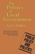 Cover: The Politics of Local Government - Palgrave Macmillan