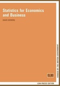 Cover: Statistics for Economics and Business - Palgrave Macmillan