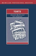 Cover: Torts - Palgrave Macmillan