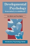 Cover: Developmental Psychology - Palgrave Macmillan