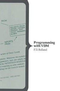Enlarge image Cover: Programming with VDM - Palgrave Macmillan