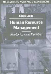 Enlarge image Cover: Human Resource Management - Palgrave Macmillan