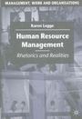 Cover: Human Resource Management - Palgrave Macmillan