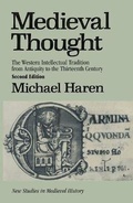 Cover: Medieval Thought - Palgrave Macmillan