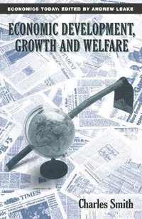 Enlarge image Cover: Economic Development, Growth and Welfare - Palgrave Macmillan