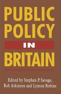 Cover: Public Policy in Britain - Palgrave Macmillan