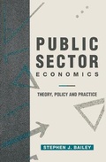 Cover: Public Sector Economics - Palgrave Macmillan