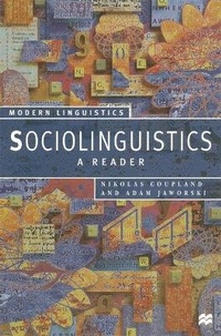 Enlarge image Cover: Sociolinguistics - Palgrave Macmillan