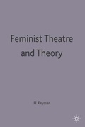 Cover: Feminist Theatre and Theory - Palgrave Macmillan
