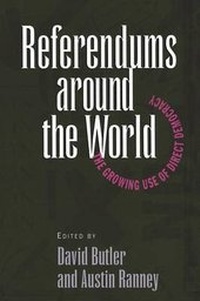 Enlarge image Cover: Referendums around the World - Palgrave Macmillan