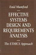 Cover: Effective Systems Design and Requirements Analysis - Palgrave Macmillan