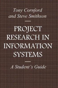 Enlarge image Cover: Project Research in Information Systems - Palgrave Macmillan