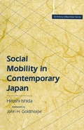 Cover: Social Mobility in Contemporary Japan - Palgrave Macmillan