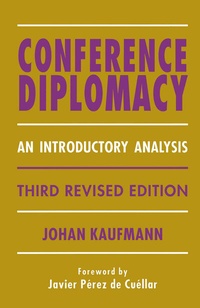 Abbildung von: Conference Diplomacy - Palgrave Macmillan