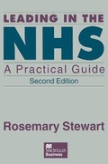 Cover: Leading in the NHS - Palgrave Macmillan