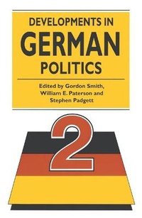 Enlarge image Cover: Developments in German Politics - Palgrave Macmillan