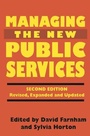 Cover: Managing the New Public Services - Palgrave Macmillan