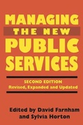 Cover: Managing the New Public Services - Palgrave Macmillan