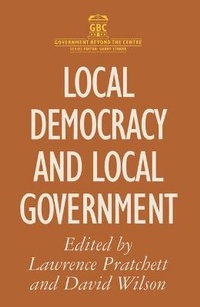 Enlarge image Cover: Local Democracy and Local Government - Palgrave Macmillan