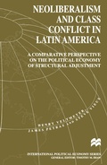 Cover: Neoliberalism and Class Conflict in Latin America - Palgrave Macmillan