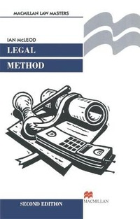 Enlarge image Cover: Legal Method - Palgrave Macmillan