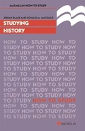 Cover: Studying History - Palgrave Macmillan