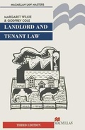 Cover: Landlord and Tenant Law - Palgrave Macmillan