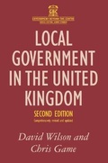 Cover: Local Government in the United Kingdom - Palgrave Macmillan