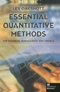 Enlarge image Cover: Essential Quantitative Methods for Business, Management and Finance - Palgrave Macmillan