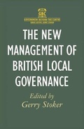 Cover: The New Management of British Local Governance - Palgrave Macmillan