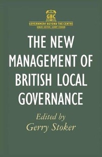 Enlarge image Cover: The New Management of British Local Governance - Palgrave Macmillan