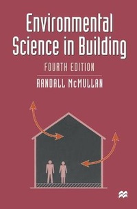 Enlarge image Cover: Environmental Science in Building - Palgrave Macmillan