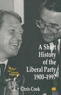Abbildung von: A Short History of the Liberal Party 1900-1997 - Palgrave Macmillan