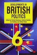 Cover: Developments in British Politics: Bk. 6 - Palgrave Macmillan