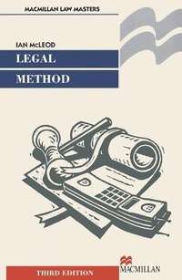 Enlarge image Cover: Legal Method - Palgrave Macmillan